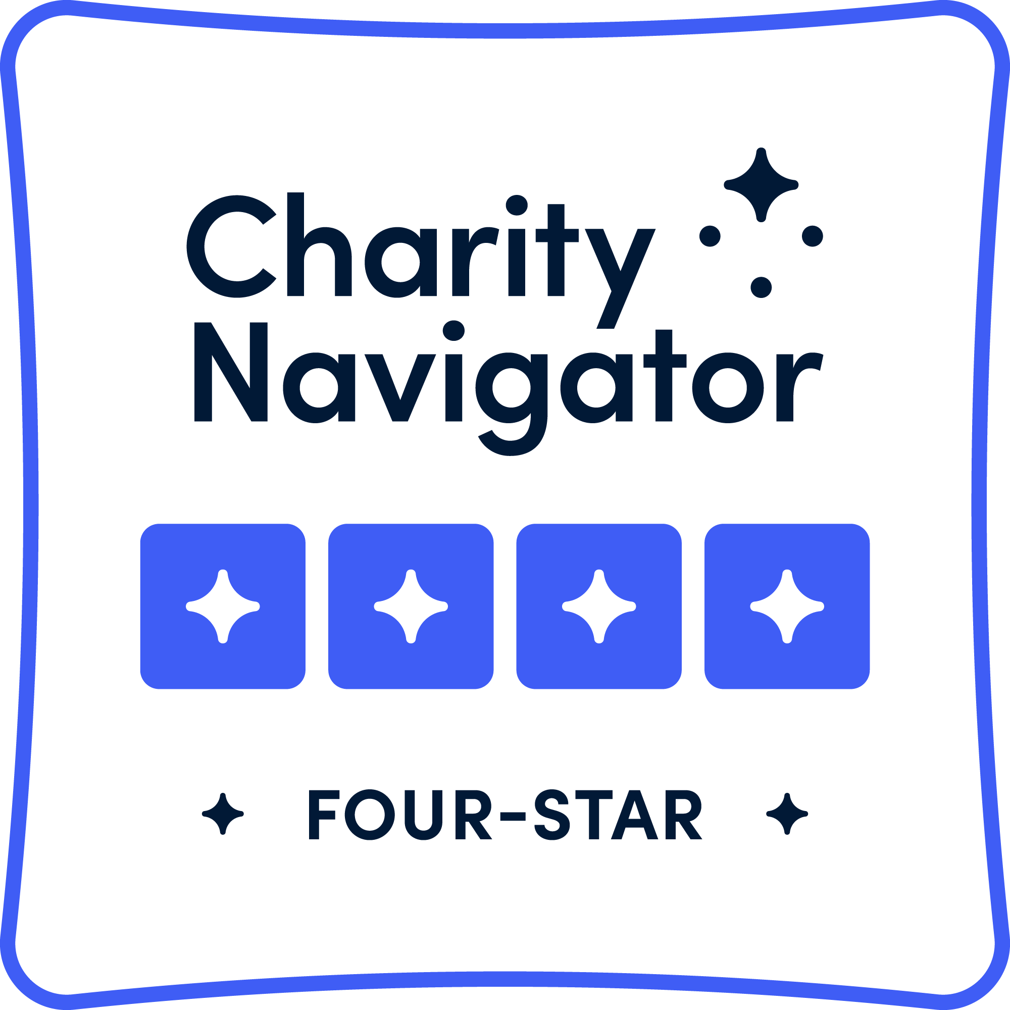 Charity Navigator Four-Star Charity Badge