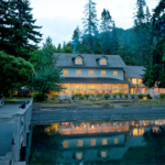 Lake Crescent Lodge reflection