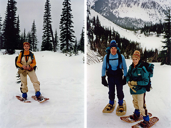 McNamees snowshoeing