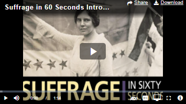 Suffrage in 60 Seconds video