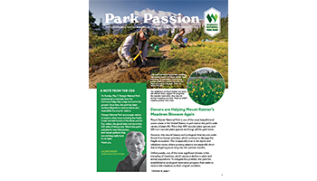 Cover of the summer issue of Park Passion