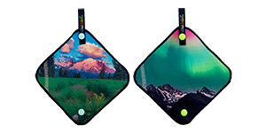 Mount Rainier and North Cascades designed Kula Cloths